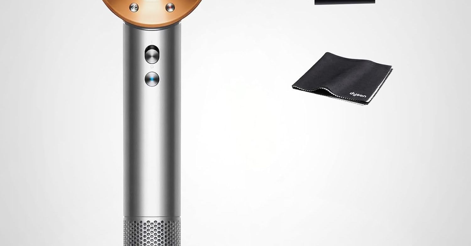 [ITmedia PC USER] 髪への熱ダメージを抑えて速乾できる「ダイソン ヘアドライヤー Dyson Supersonic HD08 BNBC AM」がタイムセールで23％オフの2万7900円に