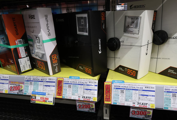TSUKUMO eX.�ɕ��� �uB850M AORUS STEALTH�v�Ɓu��ICE�v