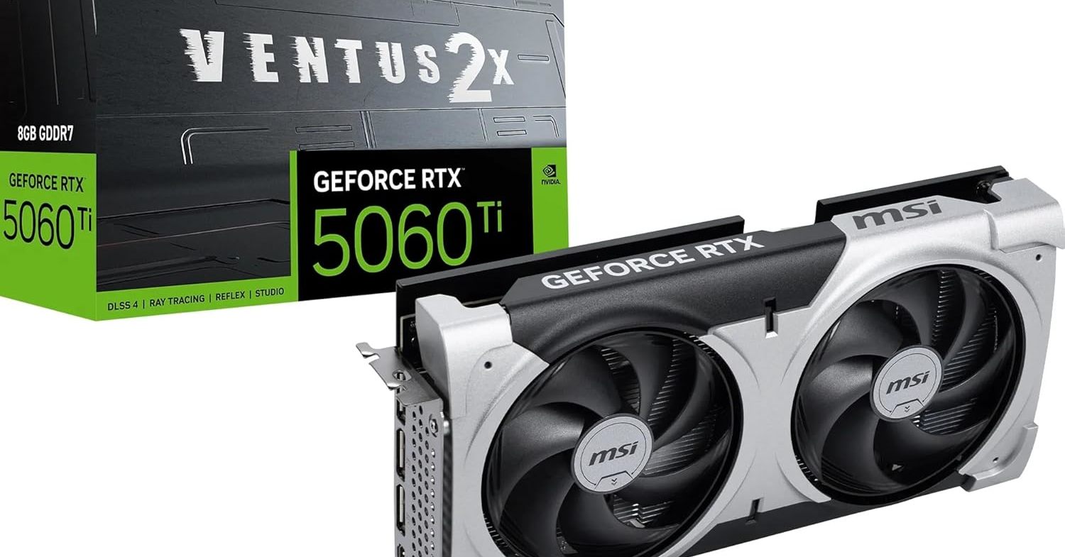 グラボのお手軽アップグレードで検討したい「MSI GeForce RTX 5060 Ti