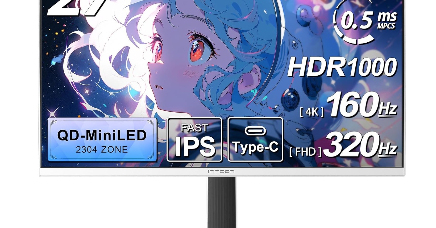 圧倒的な没入感でゲームを楽しめる「INNOCN 27型4Kゲーミング