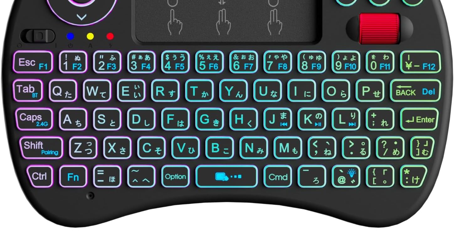 ユニークな形状の「Ewin ワイヤレスミニキーボード」がセールで3978円に USB Type-C変換アダプターも付属