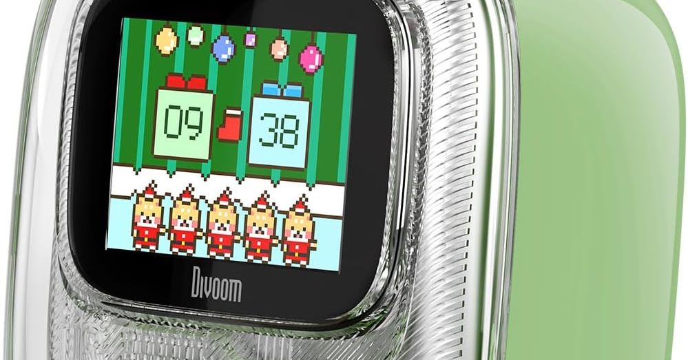 レトロなTV風デザインが可愛いワイヤレススピーカー「Divoom Tiivoo-2