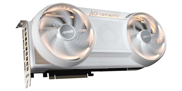「AORUS GeForce RTX 5080 INFINITY WOOD 16G」の製品画像