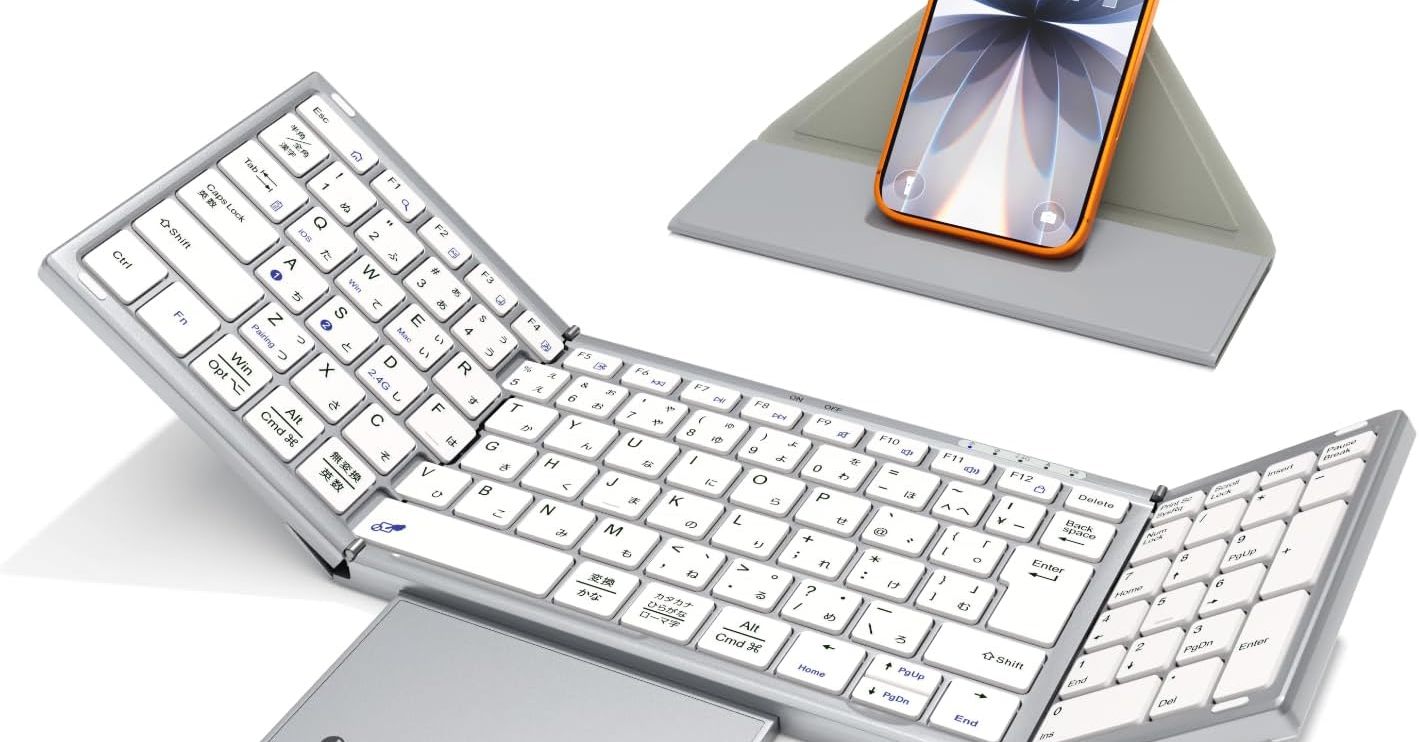 Ewin折りたたみキーボードがタイムセールで36%オフの5596円に