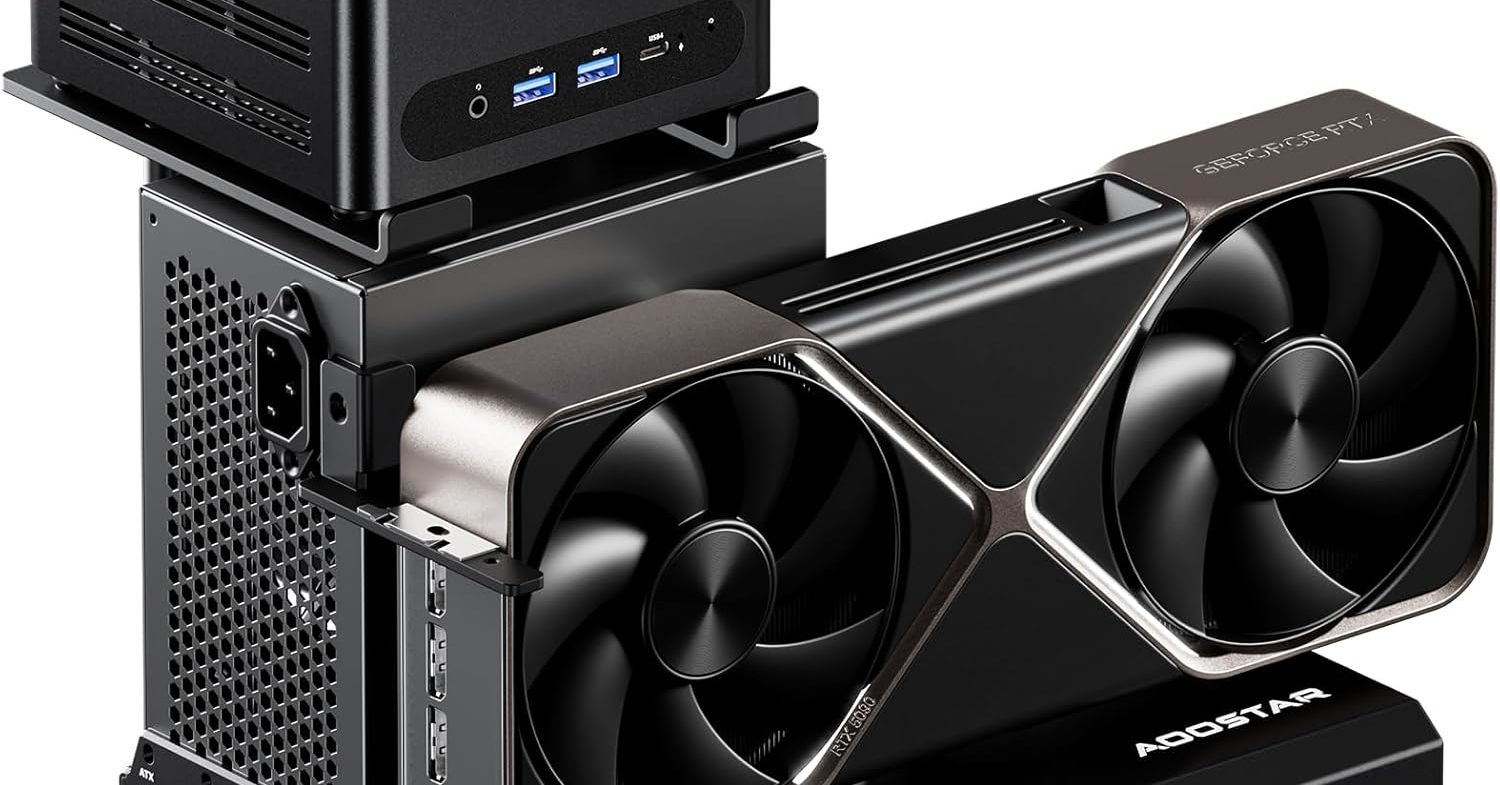 ミニPCのグラフィック性能を向上、OCuLink対応eGPUドック「AOOSTAR EG01」が30%オフ