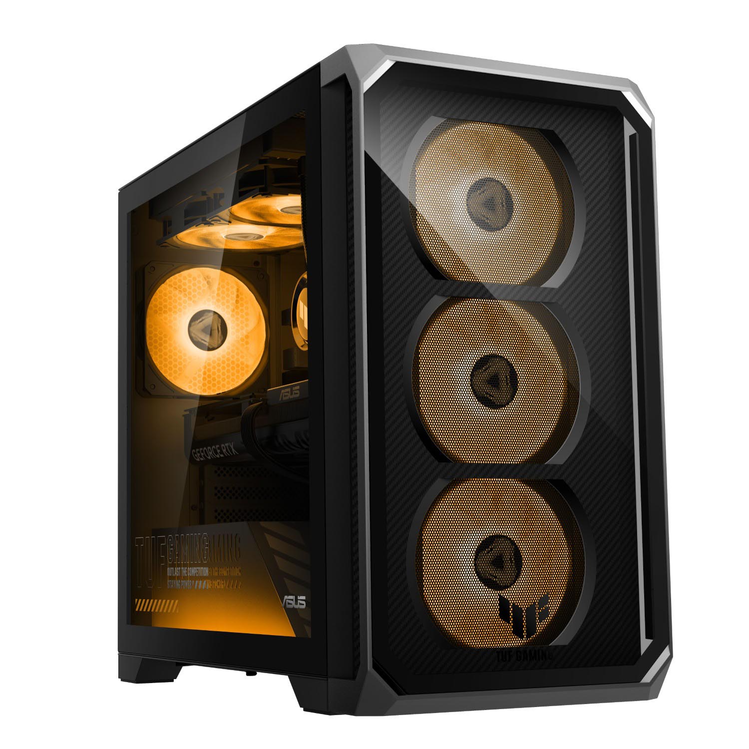 ASUS、GeForce RTX 5060／5070を搭載したミドルタワー型ゲーミングPC