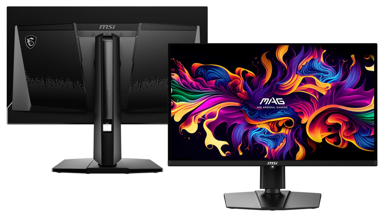 MSI、280Hz駆動をサポートした26.5型有機ELゲーミングディスプレイ