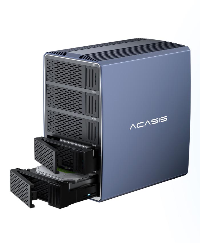 ACASIS、5ベイ・2ベイの外付けストレージケース2製品を発売