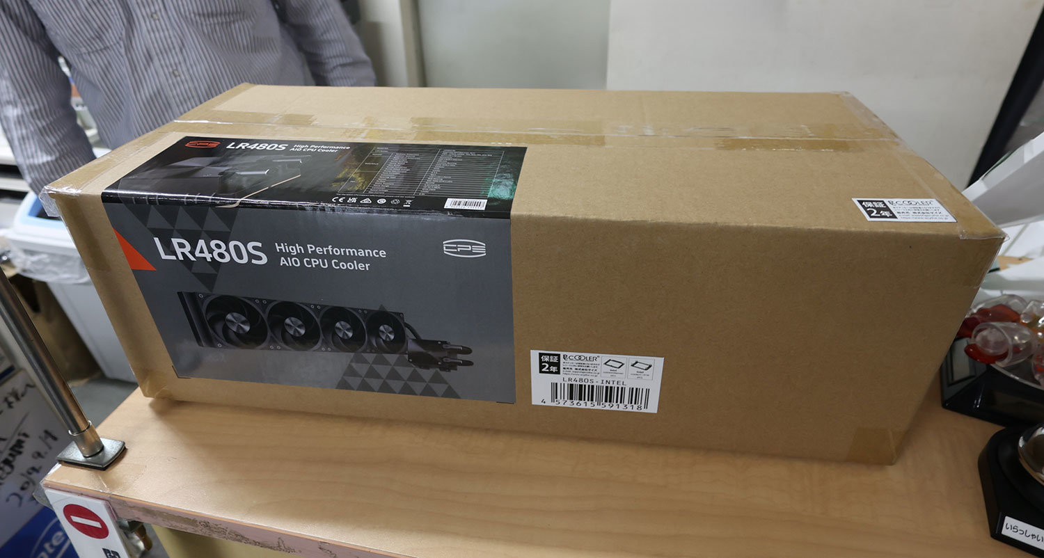 CPS、480mmラジエーター搭載簡易水冷キット「LR480S」など発売