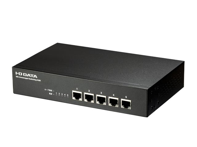 I-O DATA、全ポート10GbE対応のマネージドスイッチングハブ「BSH-XG05」「BSH-XG08」