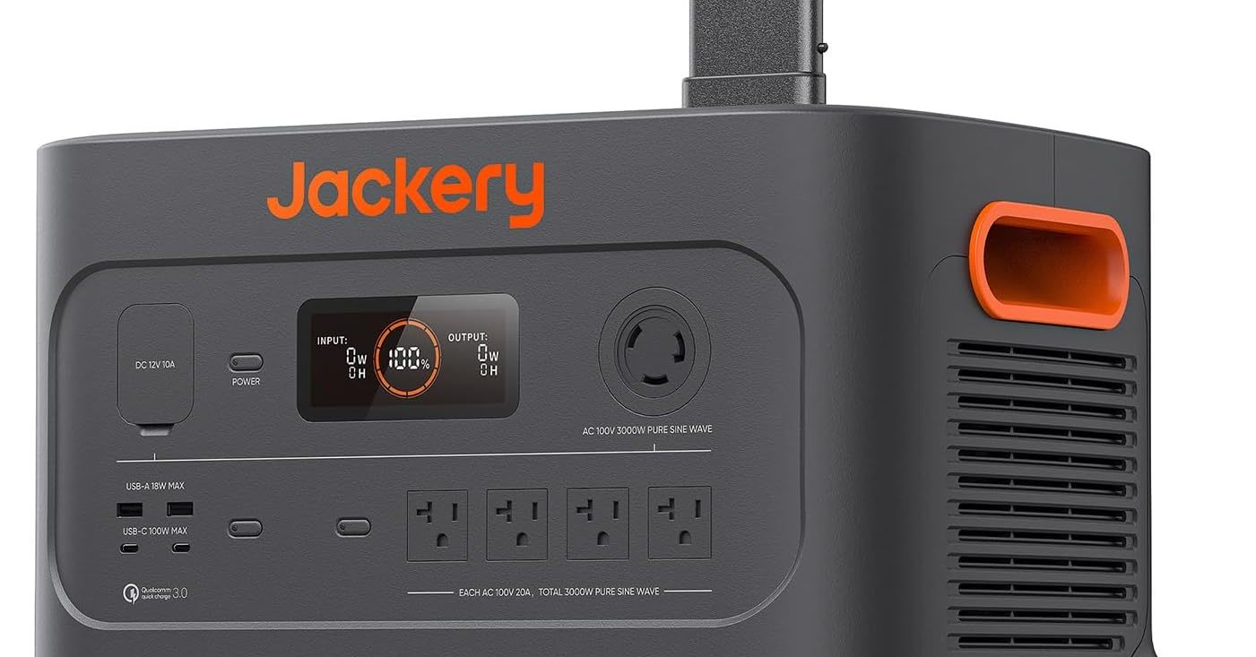 Jackeryの2042Whリン酸鉄リチウム採用ポータブル電源「2000 Plus」が