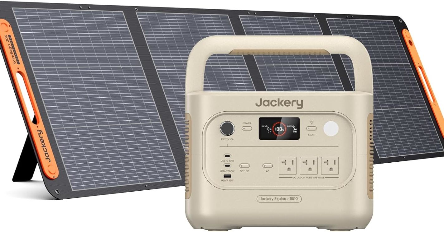 災害時の備えやアウトドアでの給電に適した「Jackery ポータブル電源