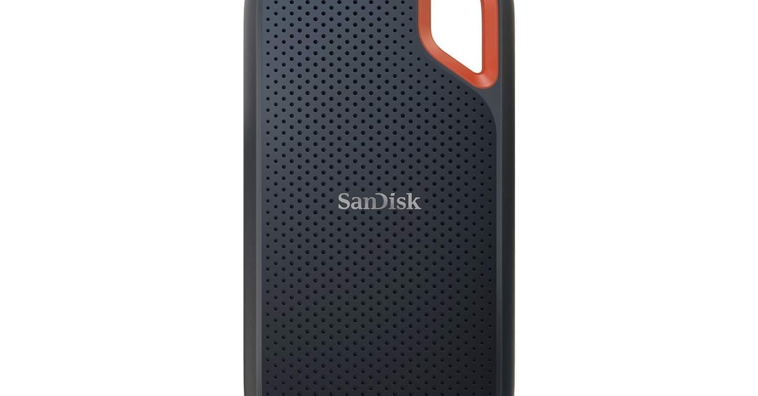 SanDisk ポータブルSSD エクストリーム 2TB」がセールで15％オフの6万