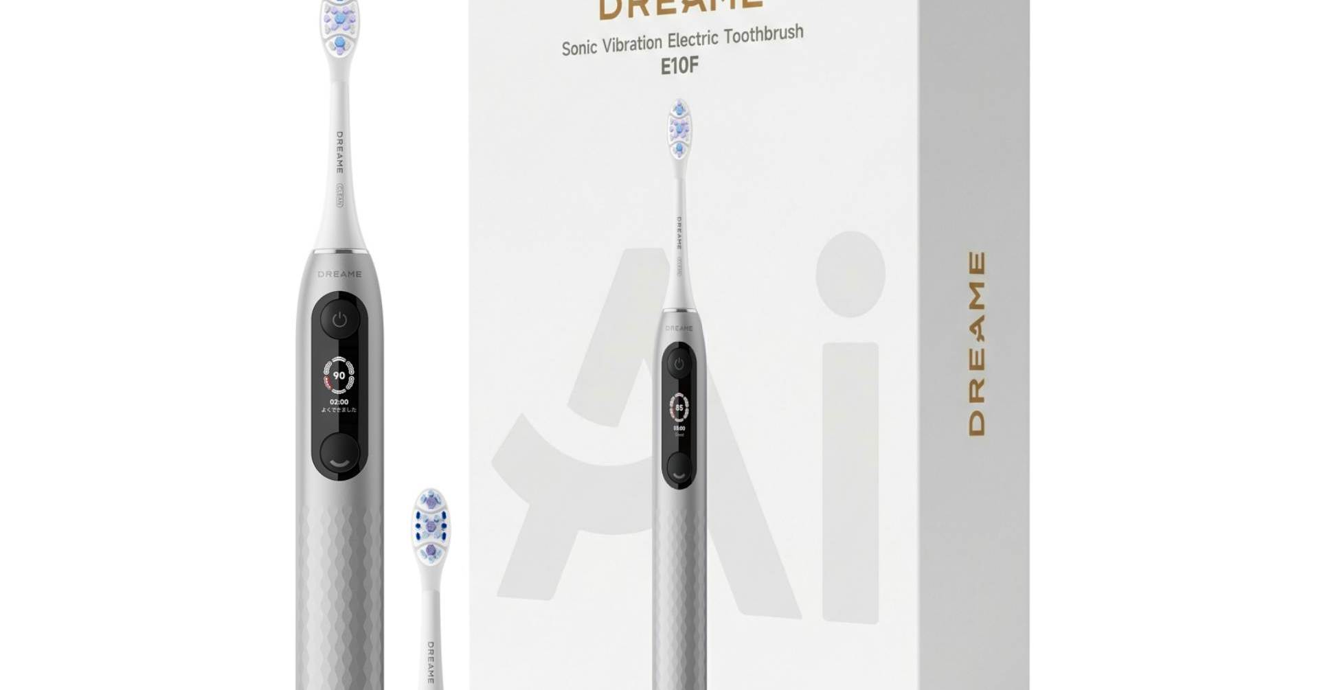 AIが磨き残しを自動検知して音声でガイド――Dreameが1万980円のスマート