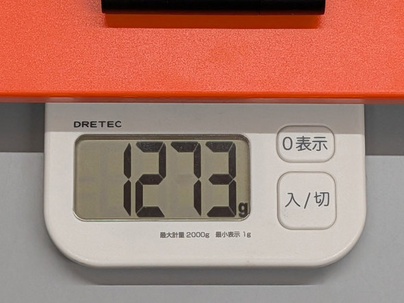 �{�̂ƃX�^���h�̍��v��1.2kg�I�[�o�[�ƁA�m�[�gPC�Ɠ����x�ɂȂ�