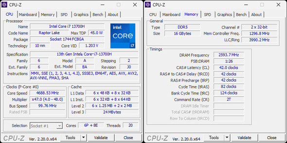 Z6��CPU�ƃ�����