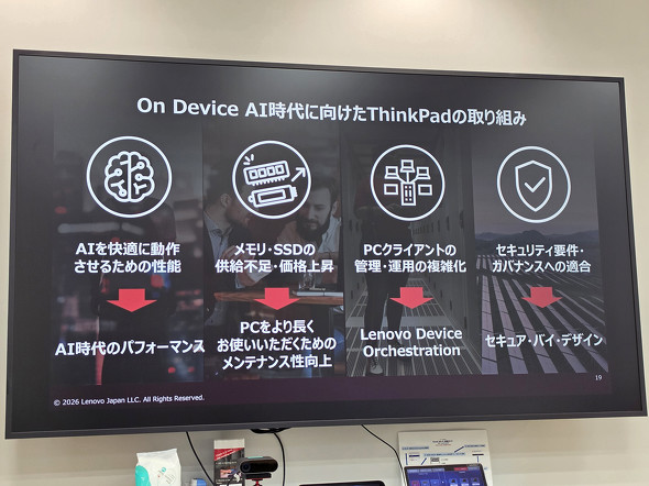 ThinkPad�̕��j