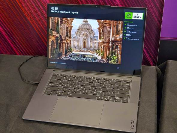 NVIDIA�̐VSoC�uRTX Spark�v�𓋍ڂ����uLenovo Yoga Pro 9n�v