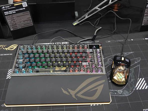 �uROG Azoth Extreme Edition 20 Gaming Keyboard�v�ƁuROG Harpe II Extreme Edition 20 Gaming Mouse�v