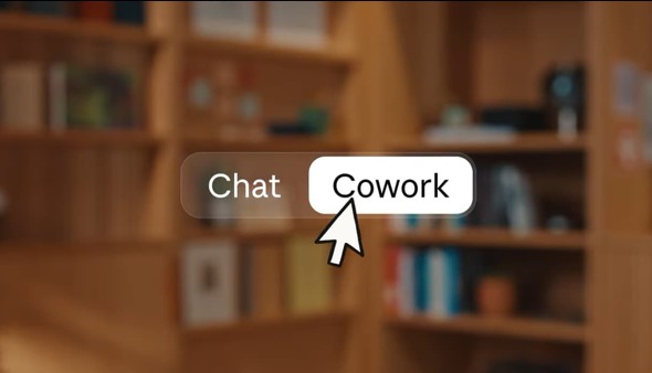 Anthropic��Claude�̃`���b�g��Cowork�̓����𔭕\����