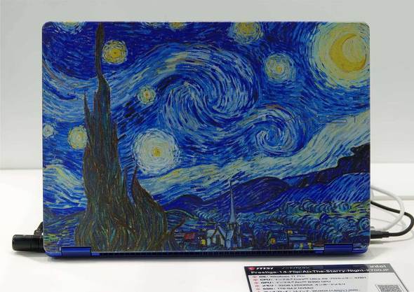 �uPrestige 14 Flip AI+ Vincent van Gogh Edition�v�i�S�b�z�R���{���f���j