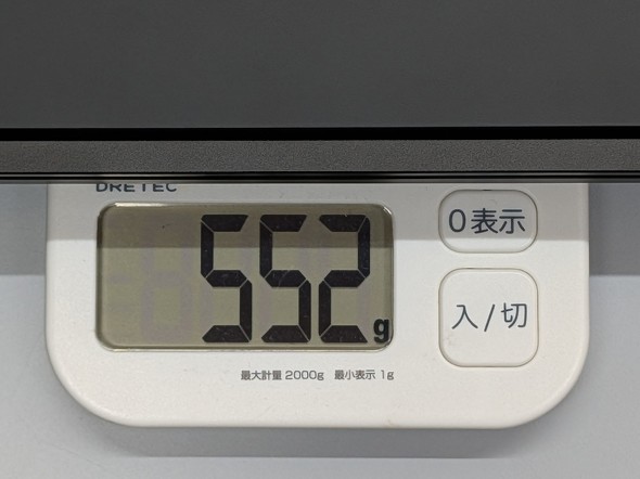 �d�ʂ͎�����552g