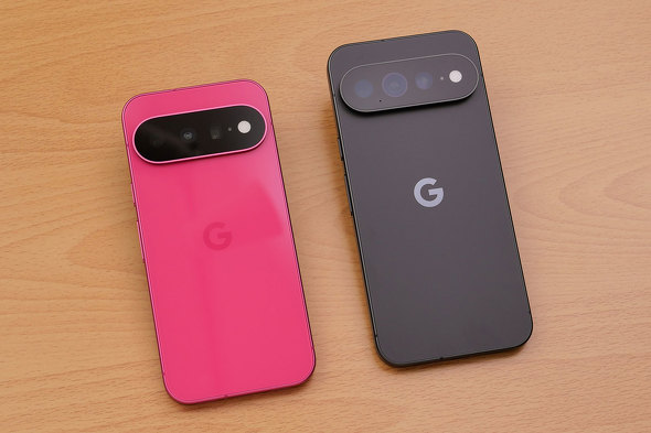 Google�̐V�^�X�}�z�uPixel 11�v�iHibiscus�j�ƁuPixel 11 Pro XL�v�iObsidian�j