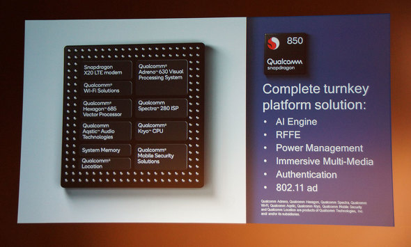 Snapdragon 850 SoC�̃v���Z�b�T���j�b�g�Q