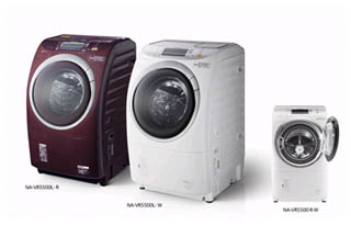 パナソニック、洗浄力向上、省エネ効果に優れたななめドラム洗濯乾燥機 