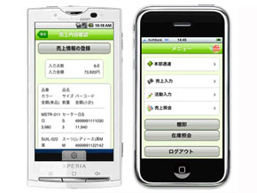 店舗管理にiphone Android端末を活用 アスタリスクの店舗管理システム Salasee Itmedia Mobile