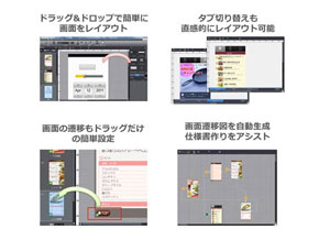 アプリのイメージ伝えるモックアップ 企画者でも作れる エイチアイがツールを公開 Itmedia Mobile