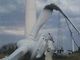 京都の風車落下事故で異常な事態、6基のうち5基に亀裂