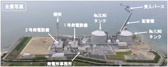 沖縄本島で4基の石油火力を廃止 最新のlng火力発電所が代替 電力供給サービス スマートジャパン