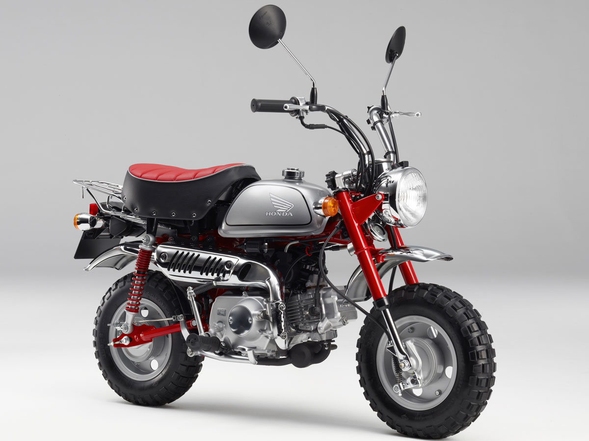 ホンダ、“カブレーシング”をイメージした赤×銀の「モンキー