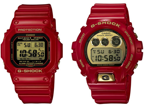 G-SHOCK 30周年記念モデル、第1弾は真っ赤な「Rising RED」 - ITmedia ...
