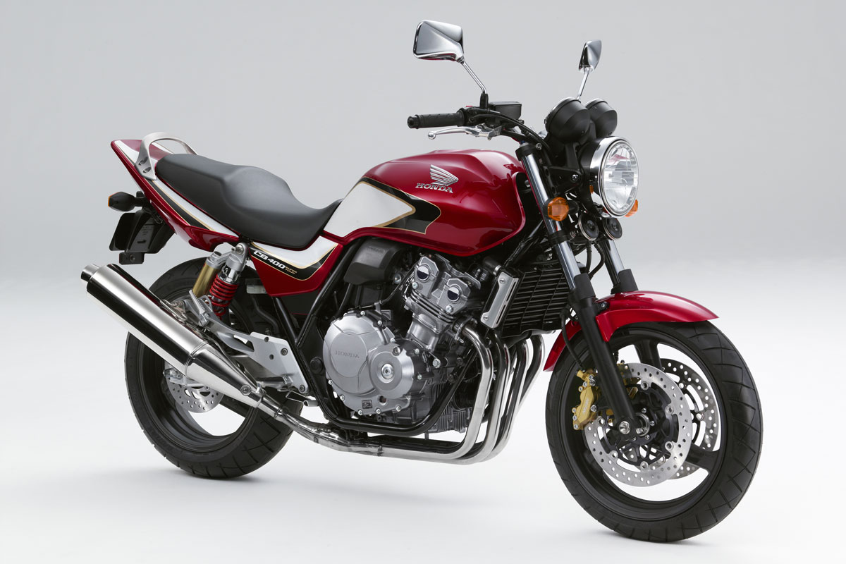 ホンダ、「CB400」誕生20周年を祝う2つの記念モデル - ITmedia