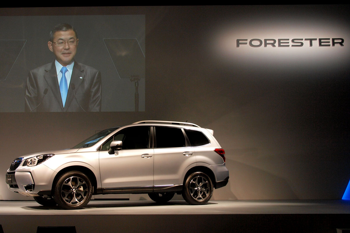 4代目フォレスター 目指したのは 使う愉しさ と 乗る愉しさ の両立 1 3 ページ Itmedia ビジネスオンライン