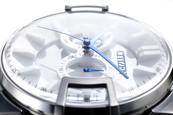 シチズン、「光」と「影」を可視化した腕時計「Eco-Drive EYES 