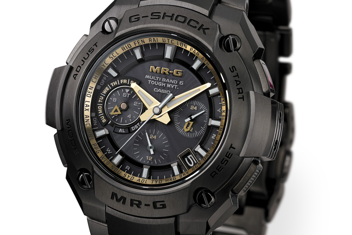 G-SHOCK最高峰「MR-G」、バーゼルスペシャルは甲冑がモチーフ：BASEL