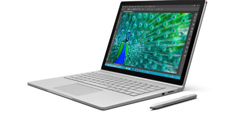 Windows 10搭載の最新ノートPC「Surface Book」