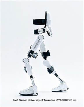 装着型ロボット「HAL 医療用（下肢タイプ）」（出典：サイバーダイン）