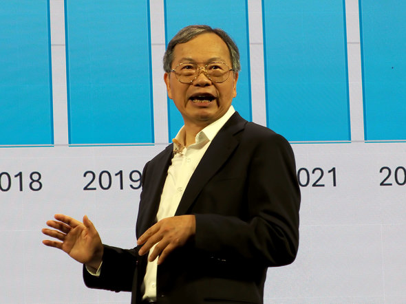 �ʐ^1�FCharles Liang���B2024�N��COMPUTEX�ɂ������u���̃X�i�b�v