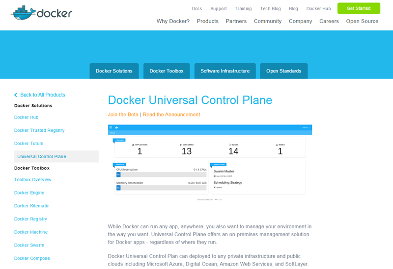 Docker Universal Control PlaneioTFDockerWebTCgjsNbNŊgt