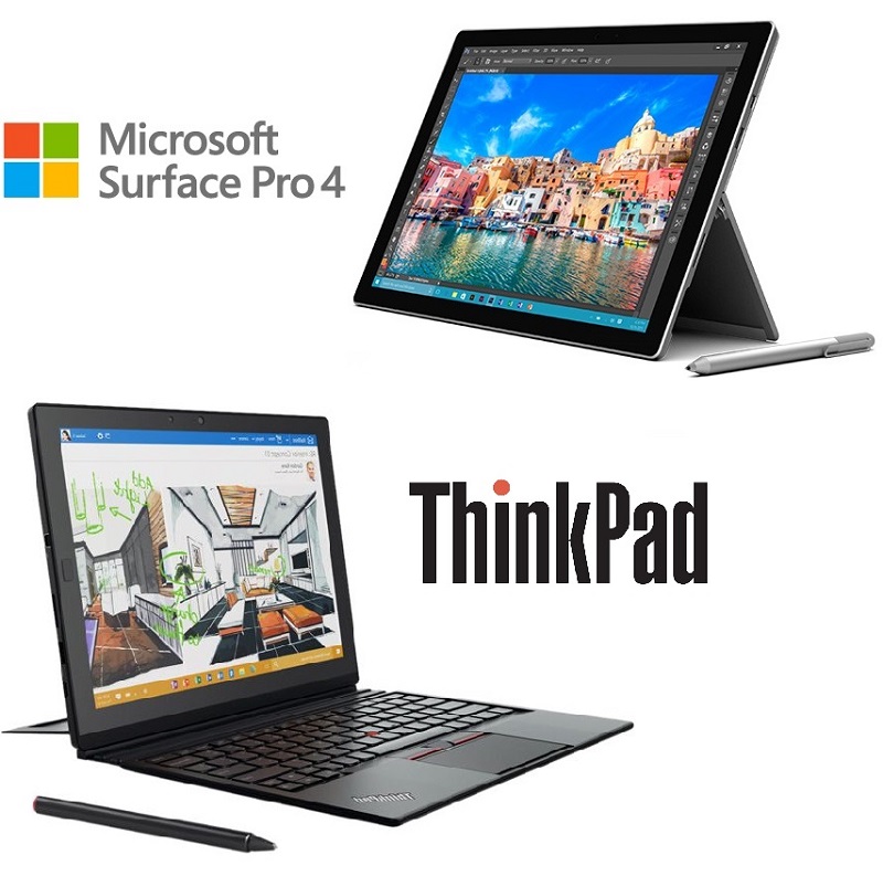 Surface Pro 4ThinkPad X1 Tablet