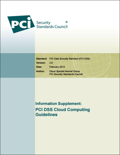 PCI DSS Cloud Computing GuidelinessNbNŊgt