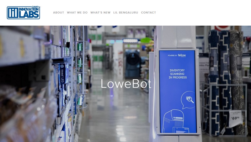 Lowe's Innovation LabsLoweBotWeby[WsNbNŊgt